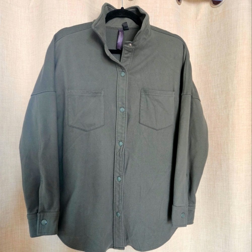 Mondetta Sage Green Fleece Jacket